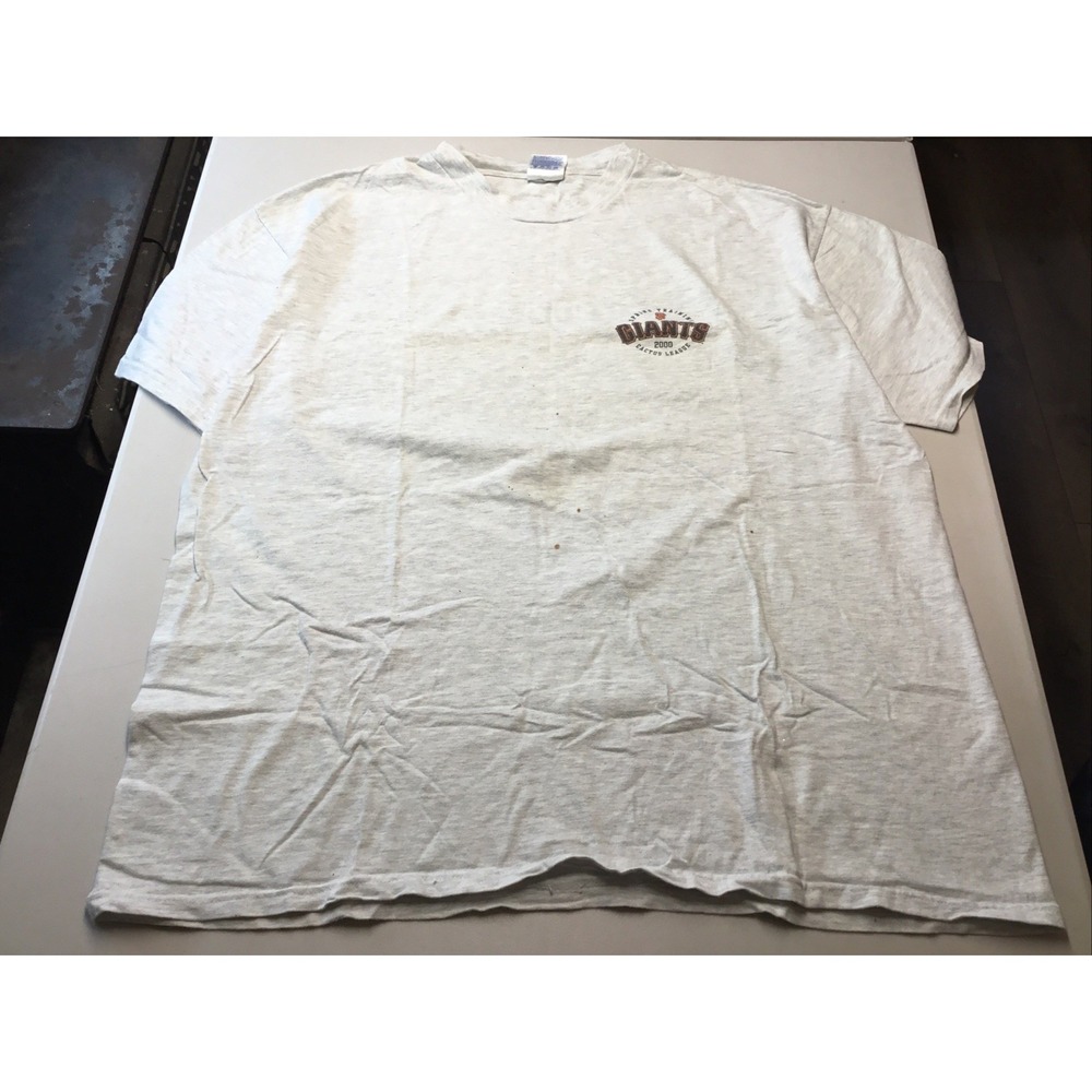 VTG San Francisco Giants Men's T-Shirt XXL 2000 Spring Training FLAWS See Pics